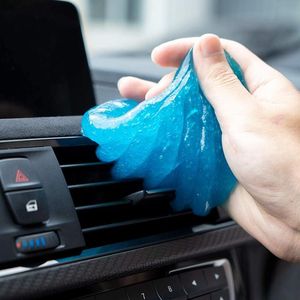 Car Sponge 100PCS 60ml Super Auto Cleaning Pad Glue Powder Cleaner Magic Dust Remover Gel Home Computer Keyboard Clean Tool323E