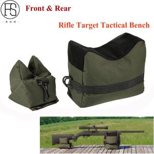 Wholesale rifle shooting rest for sale - Group buy Stuff Sacks Front Rear Rifle Target Tactical Bench Unfilled Support Stand Hunting Bag Gun Accessories Shooting Rest Set