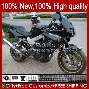 Ciało dla Honda VTR1000F Superhawk VTR 1000 VTR-1000F 1997 1998 1999 2000 2001 2002 2003 2004 2005 51NO.96 All Black VTR1000 F 1000F 97 98 99 00 01 02 03 05 OEM Fairing