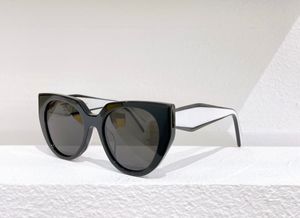Óculos 14w sozinho Óculos de sol Cat Eye Sunnies Óculos de sol da moda para mulheres Occhiali da sole UV400 Protection Eyewear Acessórios com caixa