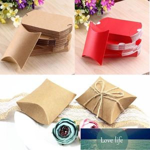 Gift Wrap 100Pcs Papercraft Box Pillow Shape Candy Sweet Wedding Party Birthday Favour Candy1 Factory price expert design Quality Latest Style Original Status