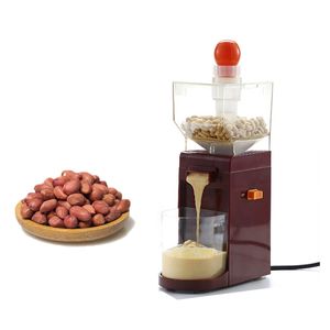 Kleine Haushalts-Erdnussbutter-Verarbeitungsmaschine, DIY-Herstellung von Erdnussmühlen, elektrische Erdnusspastenmaschine