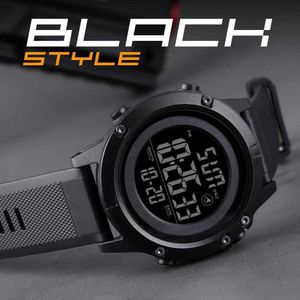 Skmei Men's Digital Watch 2 Time Waterproof Sport Wristwatches Men Date Week Alarm Clock Electronic Male Watch Montre Homme 1508 Q0524