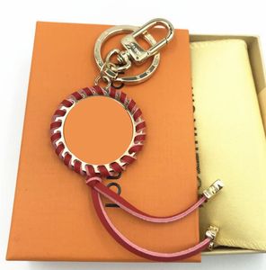 Tidvatten Märke Par Key Plånbok Söt Fashion Weave Lady Bag Pendant Ornamenter Flickvän Semester Giftdesigner Casual Mens Bilar Keychain Pendants