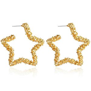 Moda Star Lantejoulas Gold Brincos Para Mulheres Geométricas Estrela Coração Círculo Brinco Vintage Jóias Femininas 2020 Brincos