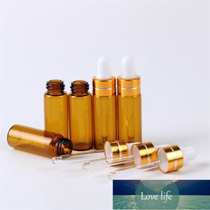 Packing Bottles 3/5ml Portable Reusable Dropper Sub-bottles For Essential Oil Glass Tube Plastic Travel