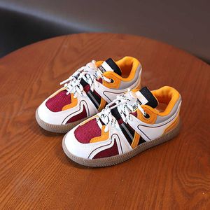 Erkek Kız için Moda Spor Ayakkabı Yeni Rahat Yumuşak Taban Çocuk Kurulu Ayakkabı 2021 İlkbahar Sonbahar Çocuklar Sneakers Sıcak Okul Ayakkabı 27-37 G1025