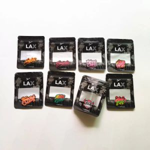 LAX laxpacks sacchetto di imballaggio richiudibile 3,5 g commestibili Herb Zipper 125 100 mm vendita al dettaglio a secco pacchetto vuoto fiore Mylar Borse