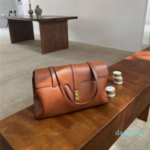 Autumn and winter 2021 new leather women s bag large capacity shoulder bag leather handbag fashion casual Tote Bag