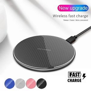 10W schnelles kabelloses Ladegerät für iPhone 12 11 Pro Xs Max X Xr Qi Wireless Charging Pad für Samsung für Huawei