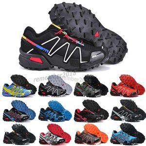 2021 Top SpeedCross 3 CS Szlak Athletic Buty Running Kobiety Lekkie Sneakers Navy Fashion III Zapatos Wodoodporny Athletic Shoe 36-41 Re0