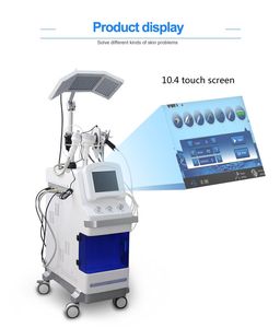 Água Oxigênio Facia Microdermoabrasão Diamante Dermaabrasion Mequipment Casca Casca HydrodermAbasion Machine 8 em 1 Pele da pele Hydra e emagrecimento do corpo