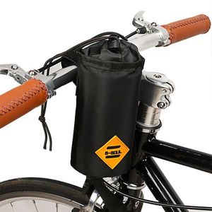 1 Pz Isolamento Ciclismo Bollitore Porta Poush Borsa Manubrio anteriore per bicicletta Appeso Borsa per bottiglia d'acqua Accessorio per bici Y0915