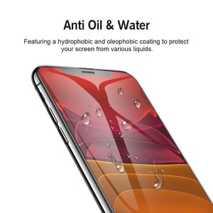 9D закаленное стекло для iPhone 6 6S 7 8 11 Pro X XR Max Protection экран защитный защитный бокал