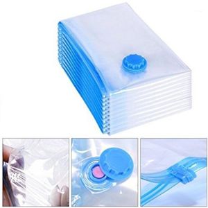 Storage Bags 8Pcs Vacuum For Clothes Blankets Pillows Extrusion Space Saver Size Extra Strong Packaging With Pumping #LR4
