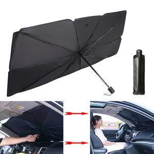 자동차 차양 우산 UV Windshield 커버 접이식 열 절연 태양 블라인드 자동 보호 액세서리