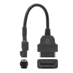 KYMCO için Teşhis Araçları 3 Pin - 16 Otosik Bağlam Obd Adaptörleri OBD2 Kablo Uzatma Konektörleri 3pin Motocycles