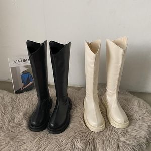 High Sexy Women's Shoes Female Heels Boots Lår Rubber Boots -Women Winter Footwear Designer Zipper Clogs Platf 509 -Women 596