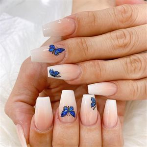 Wholesale transfer foils 3d resale online - QualityButterfly Nail Art Stickers D Butterflies Water Transfer Nail Sticker Decals Sliders Foils Wraps DIY Nails Art Tips Decorations