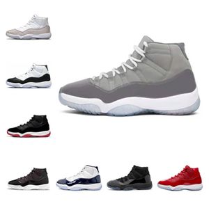 Wholesale tinker boxes resale online - With Box New s Cool Grey th Anniversary Retro Shoes Men Pink Snakeskin Black white Red tinker Light Bone Concord High Real Carbon Cap And Gown Desiger