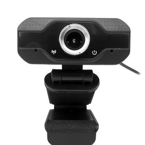 Computador quente Webcam Rotação de 360 ​​° 720P HD 90 ° para cima e para baixo Ajuste Ajuste Built-in Redução de ruído Microfone com clipe