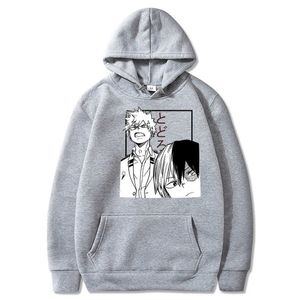 My hero academia Cute Anime Printed Hoodie Woman Comfort Harajuku Casual Hoodies Fashion Women Hoody Y0803