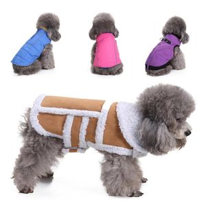 Köpek Giyim Sıcak Pet Giyim Giysi Için Küçük Köpekler Ceket Ceket Yavru Kıyafet Kostüm Yelek Chihuahua