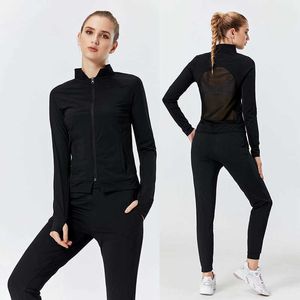 Running Sport Suit Woman SeamLunning Tracksuit Sportkläder Gym Skörd Top Yoga Pant Fitnclothes Workout Leggings Yoga Set X0629