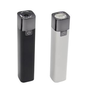Portable Mini USB ficklampa Uppladdningsbar Batteri W XPE Torch Lampa Mobiltelefon Laddning Power Bank läge Utomhus Vattentäta ficklampor Lyser
