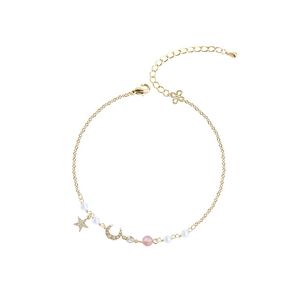 Classic Star Moon Bracelet Korean female jewelry students best-friend dream colorful Stone Bracelets Fashion