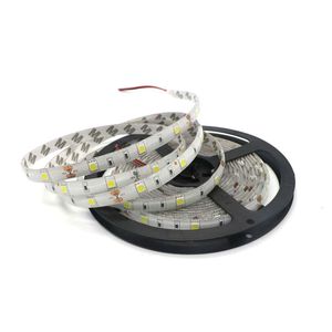 Flexível RGB Multi-Color LED Luz de Tira DC 12V 150 300 LEDs Não-impermeável / Impermeável SMD 5050 LED LED Strip 5m Rolo