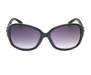Летняя женщина пляж черный на открытом воздухе вождения солнцезащитные очки спорт солнцезащитные очки круглая рамка пластиковые очки 6 цветов градиентное поле УФ-путешествия, рыба