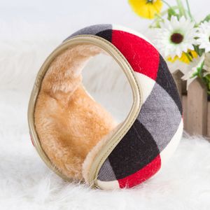 Zima Earmuff Mężczyźni Kobiety Składane Cashmere Earvers Regulowane Ciepłe Pashmina Earflap Unisex Outdoor Fleece Muffs Cover