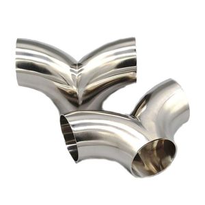 Wholesale tee fittings for sale - Group buy Manifold Parts Car Accessories Stainless Steel Faucet Tee Pipe Universal Welding Exhaust Fittings Herringbone