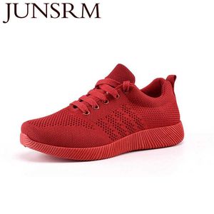 Novo preto sem estoque 2020 primavera e verão desenhador cunhas vermelhas plataforma preta sneakers mulheres sapatos casual ar malha feminino sapatos H0902