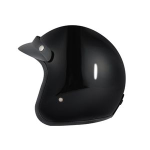 Kaski motocyklowe Motocykl Casco Scooter Moto Dot Open Face Vintage Four Seasons Racing Half Casque Helmet 2021