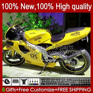 OEM Light Yellow Bodywork For Aprilia RSV125 RSV-125 RS-125 36NO.132 RSV RS 125 RR 125RR RS125 99 00 01 02 2003 2004 2005 RS4 RSV125RR 1999 2000 2001 2002 03 04 05 페어링