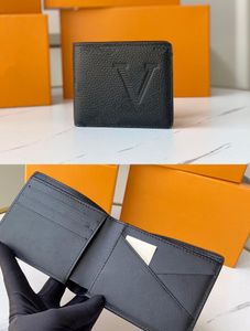 Hiqh Quality Black Embossing Wallets Purses Mens Wallet Short Credit Business Card ID Holders Man Women Packet Bag Small Purse Wit250r