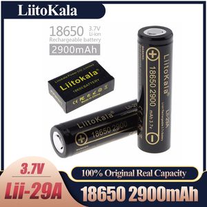 Liitokala Großhandel 200 Stück Lii-29A 18650 3000 mAh Akku 2900 mAh 3,6 V 3,7 V Entladung 20 A, VP gewidmet wiederaufladbare Hochleistungsbatterien