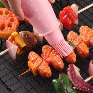 ツールアクセサリーBBQ不透明シリコーンバスターブラシブラシブラシブラシ耐熱性ベーシングスケール