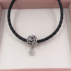 Sterling silver kedja smycken gör leveranser kit pandora dragonfly kärlek charms vänskap armband för kvinnor män tonåring flicka kedja pärlor halsband bangle 798814c00