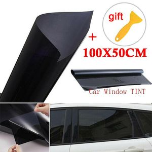 Car Sunshade In Stock VLT 5% Uncut Roll 39" X 20 Window Tint Film Charcoal Black Glass Office Foils Solar Protection