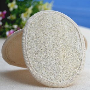 Soft Exfoliating Loofah Natural Body Back Sponge Strap Handle Bath Shower Massage Spa Scrubber Brush Skin body washing pad 163 V2