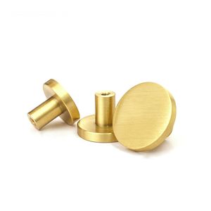 2021 furniture knob solid brass handles for wardrobe cabinet doors Kitchen Drawer Pull Handle with screws