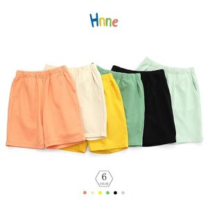 Hnne Summer Shorts Children Casual Durable Fabric Boys Girls Basic Jogger Kids High Quality HJ150521 210723