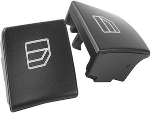 Driver Windows Switch Botão Capas para Mercedes Benz Power Windows Switchs Botões C-Classe W204 C230 C280 C300 C350 E-Class W212 GLK-Class GLK350 (não para 2013+) 2pcs