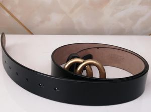 Herrbältesdesigner Womens Leather Belt Fashion Snake Buckle Belts Cinturones de Black Brown 3,8 cm