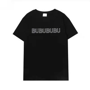 BURBEE Designers T-shirt da uomo Estate Allentata T-shirt da uomo Moda Uomo S Camicia casual Abbigliamento di lusso Pantaloncini da strada Abbigliamento da donna Magliette