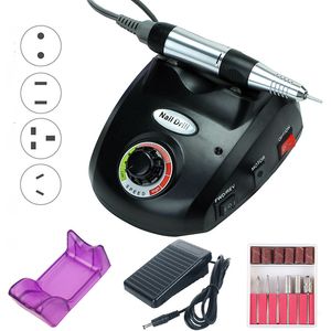 30000RPM Electronic Nail Drill Manicure Machine high speed professional Sander for nails art salon and personal use NAD027