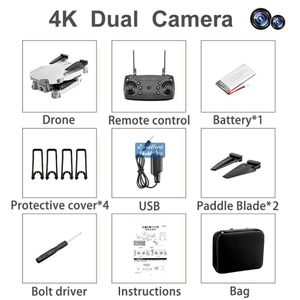KK5 4K كاميرا FPV Mini Drone Kid Toy، Track Flight، سرعة قابل للتعديل، 360 درجة فليب، الارتفاع تعليق، التقاط الصورة بواسطة لفتة quadcopter، هدية، 3-2